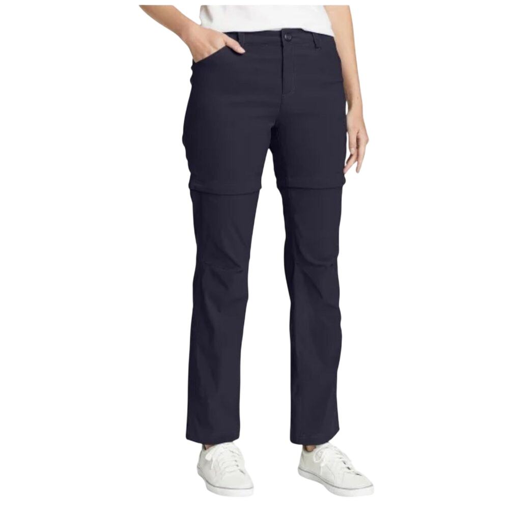 Eddie Bauer Ladies' Convertible Performance Navy Blue Pants SIze 12